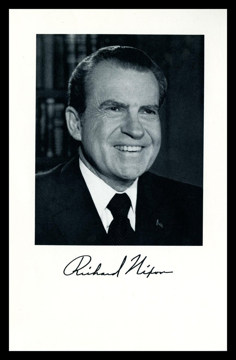 Portrait, Richard M. Nixon, 1973 Inaugural Ceremonies (Acc. No. 11.00120.005)