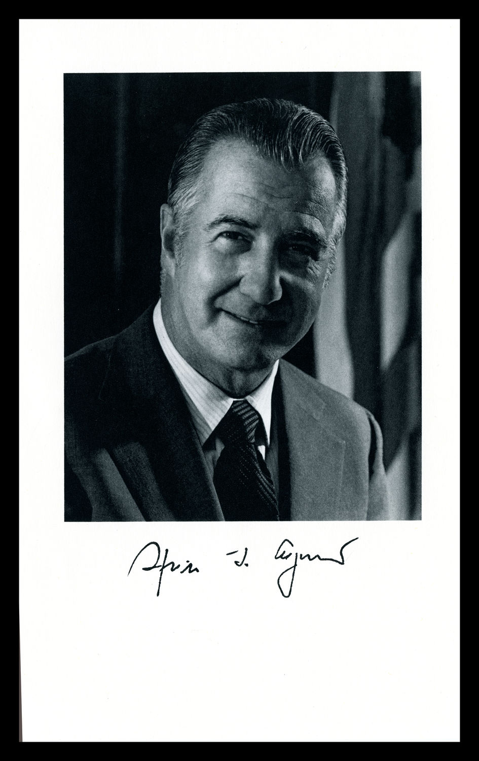 Portrait, Spiro T. Agnew, 1973 Inaugural Ceremonies (Acc. No. 11.00120.006)
