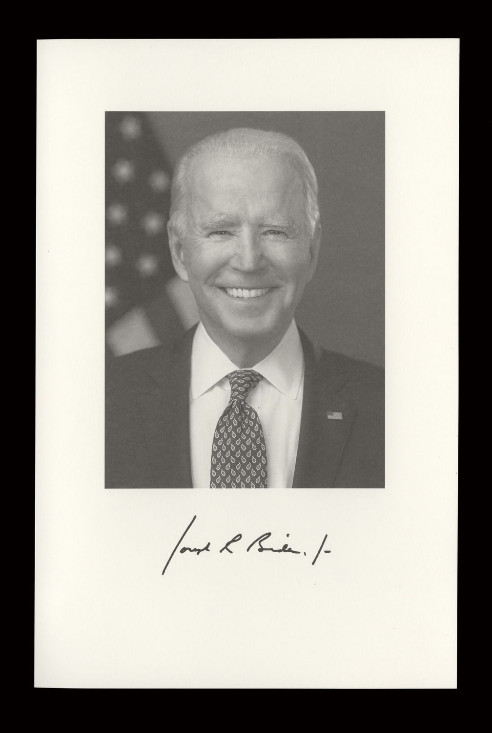 Joseph R. Biden, Jr., 2021 Inaugural Ceremonies (Acc. No. 11.00133.032c)