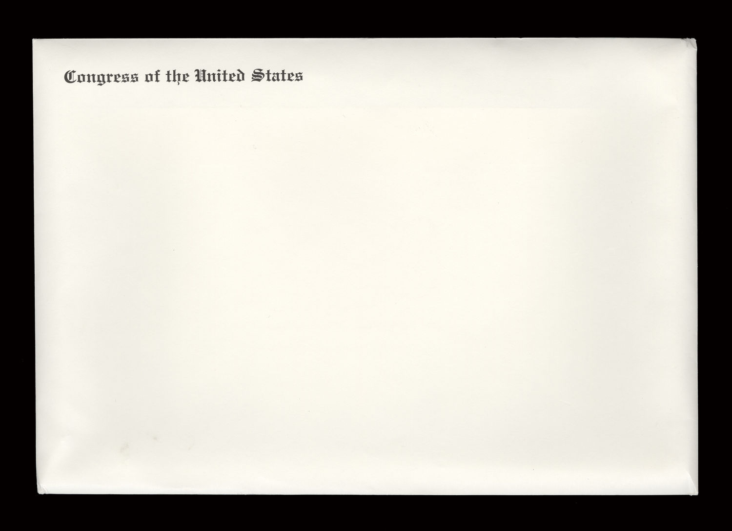 Envelope, 2021 Inaugural Ceremonies (Acc. No. 11.00133.032g)
