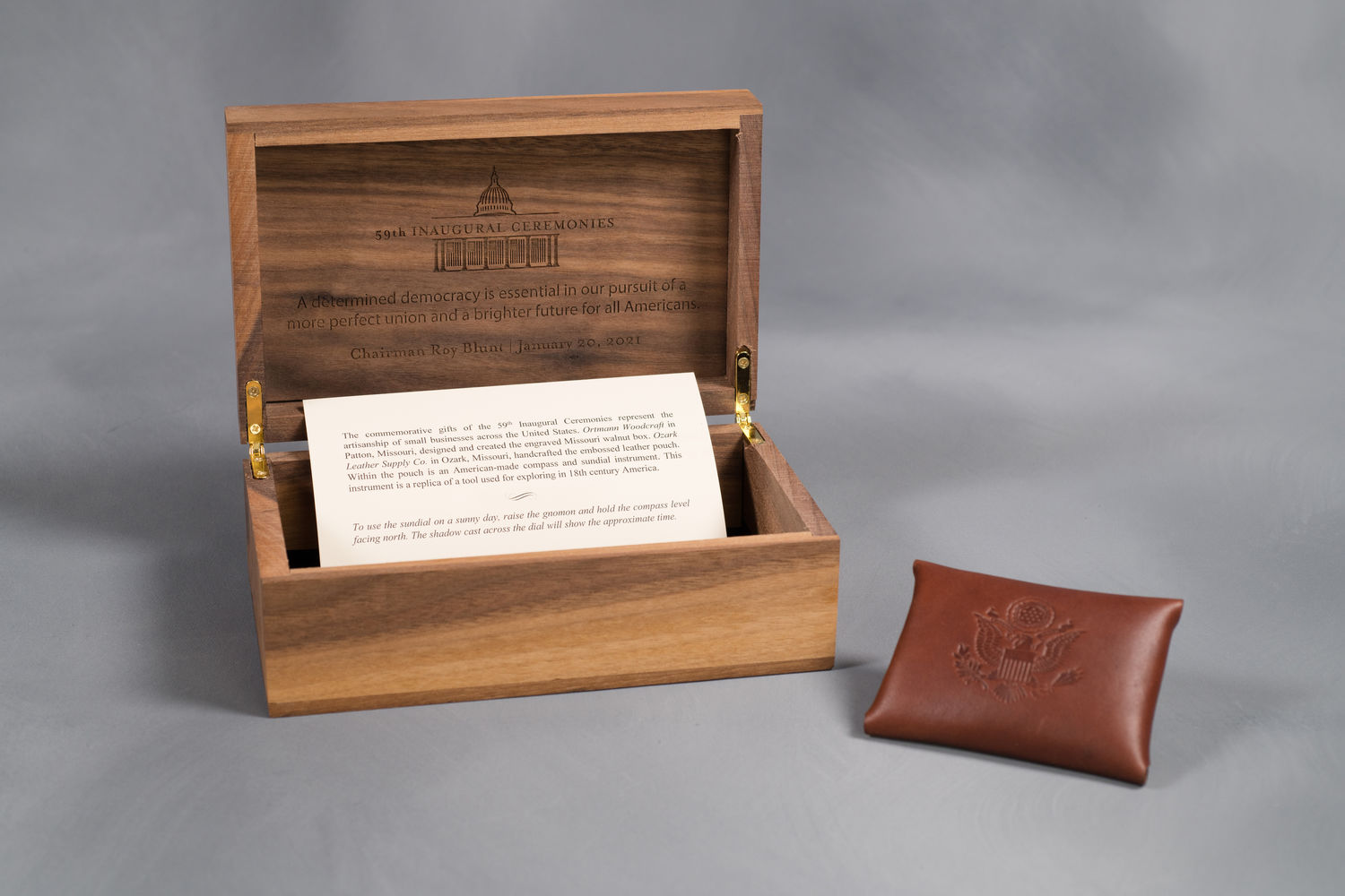 Gift Box, 2021 Inaugural Ceremonies (Acc. No. 11.00133.039c)