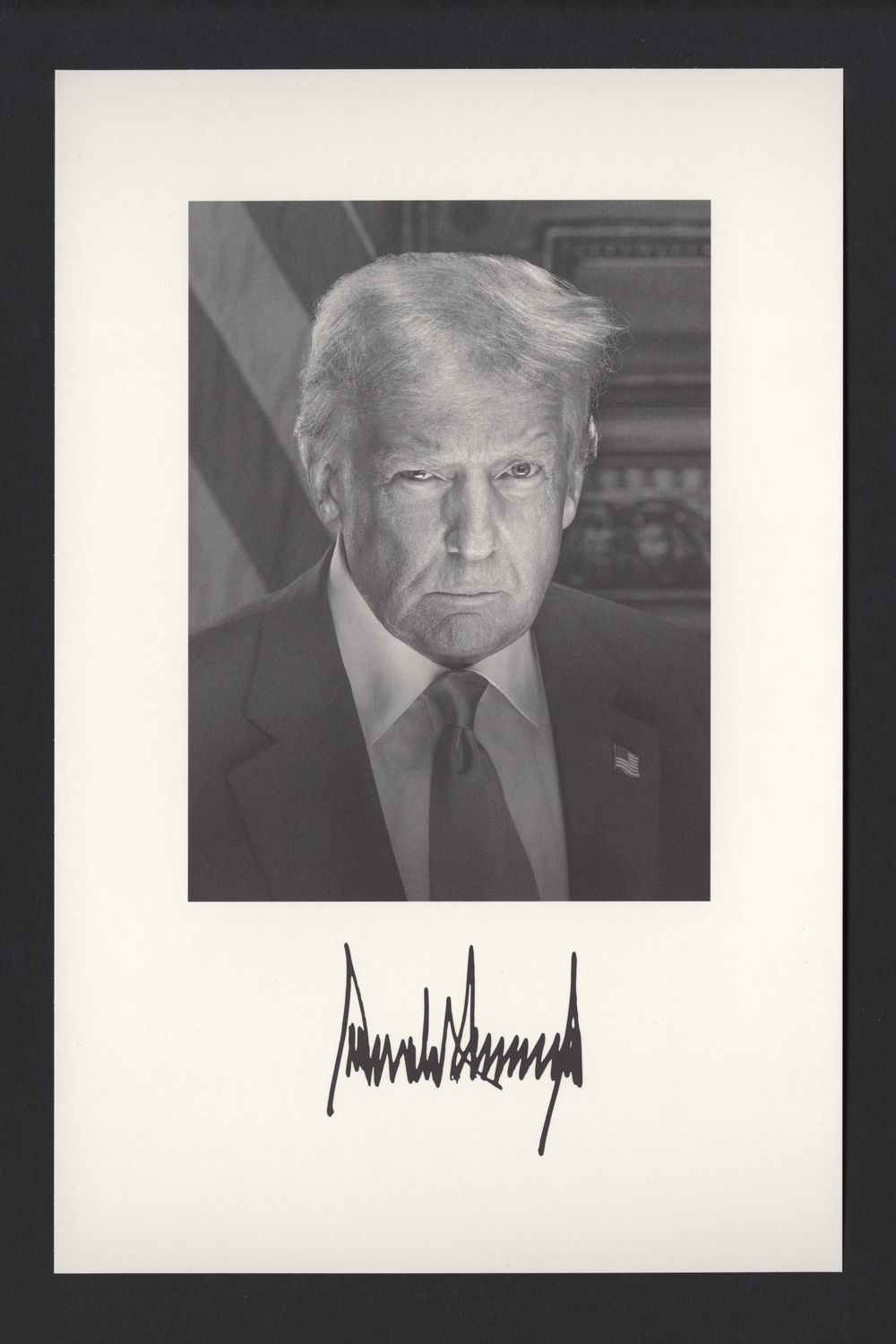 Portrait, Donald J. Trump, 2025 Inaugural Ceremonies (Acc. No. 11.00141.010b)