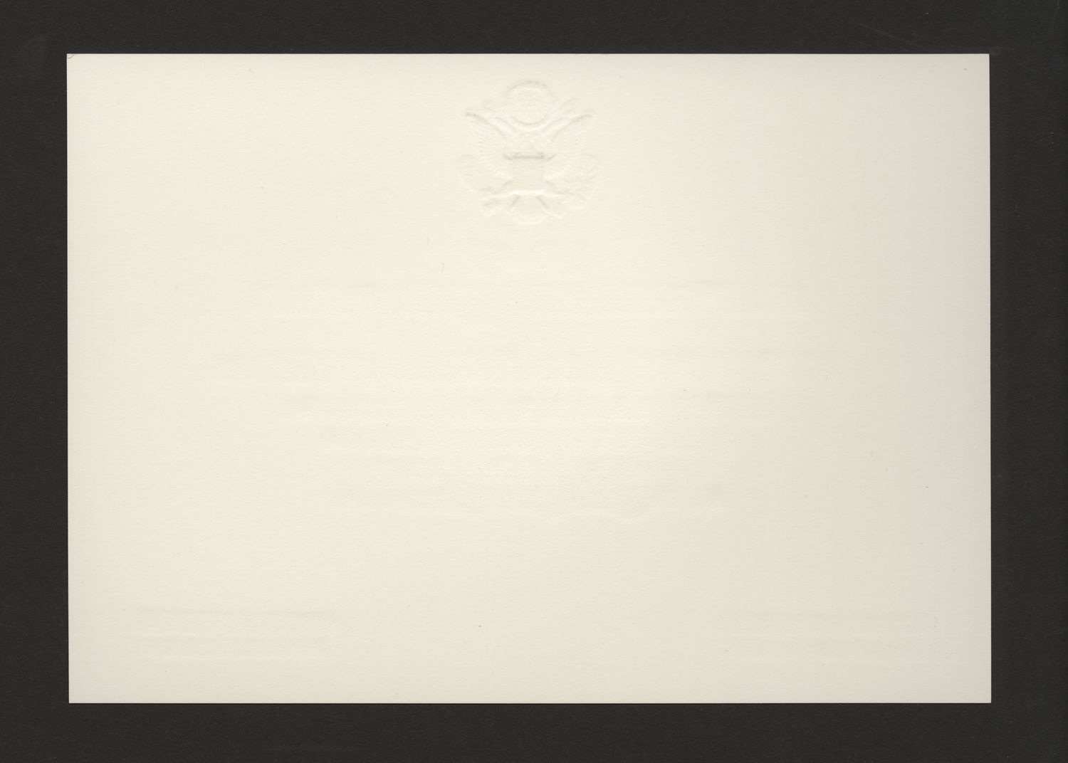 Invitation, Luncheon, 2025 Inaugural Ceremonies (Acc. No. 11.00141.076a)