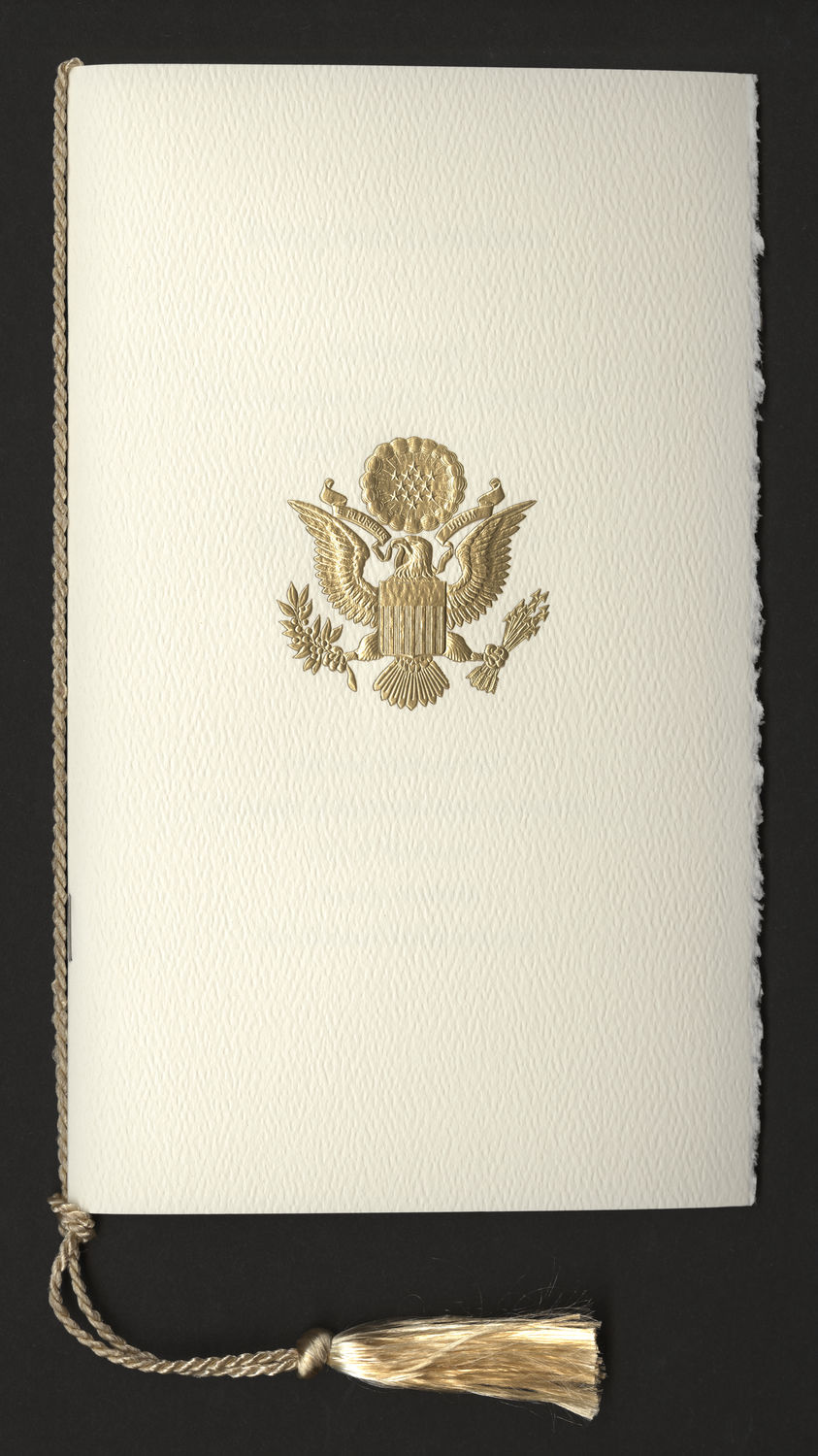 Program, Luncheon, 2025 Inaugural Ceremonies (Acc. No. 11.00141.077a)