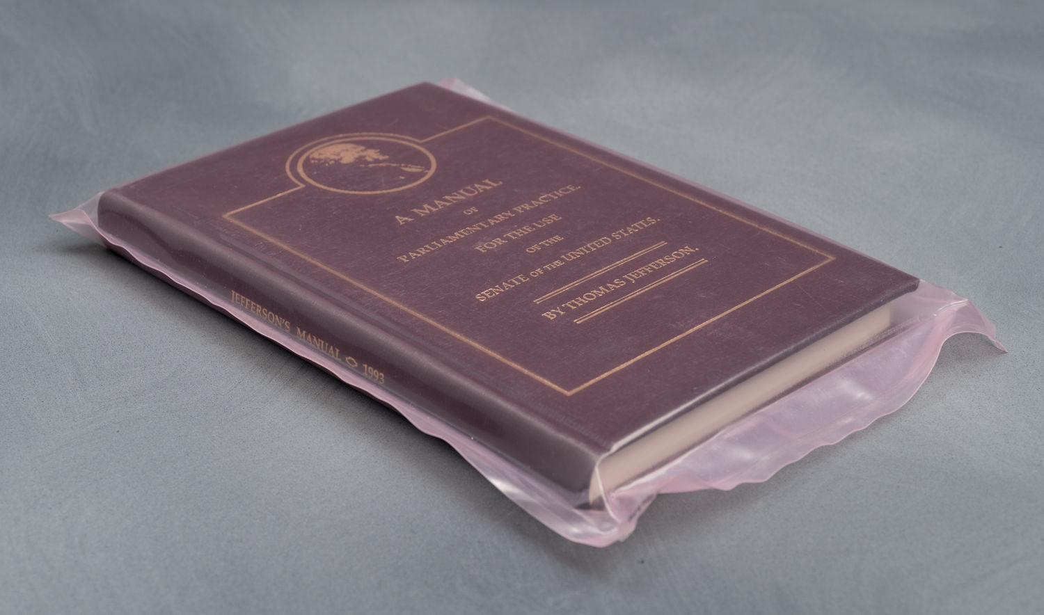 A Manual of Parliamentary Practice.  For the Use of the Senate of the United States. (Acc. No. 14.00117.000)