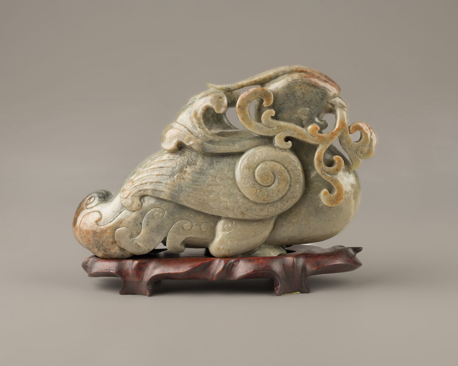 Jade Bird Figurine (Acc. No. 25.00017.000)
