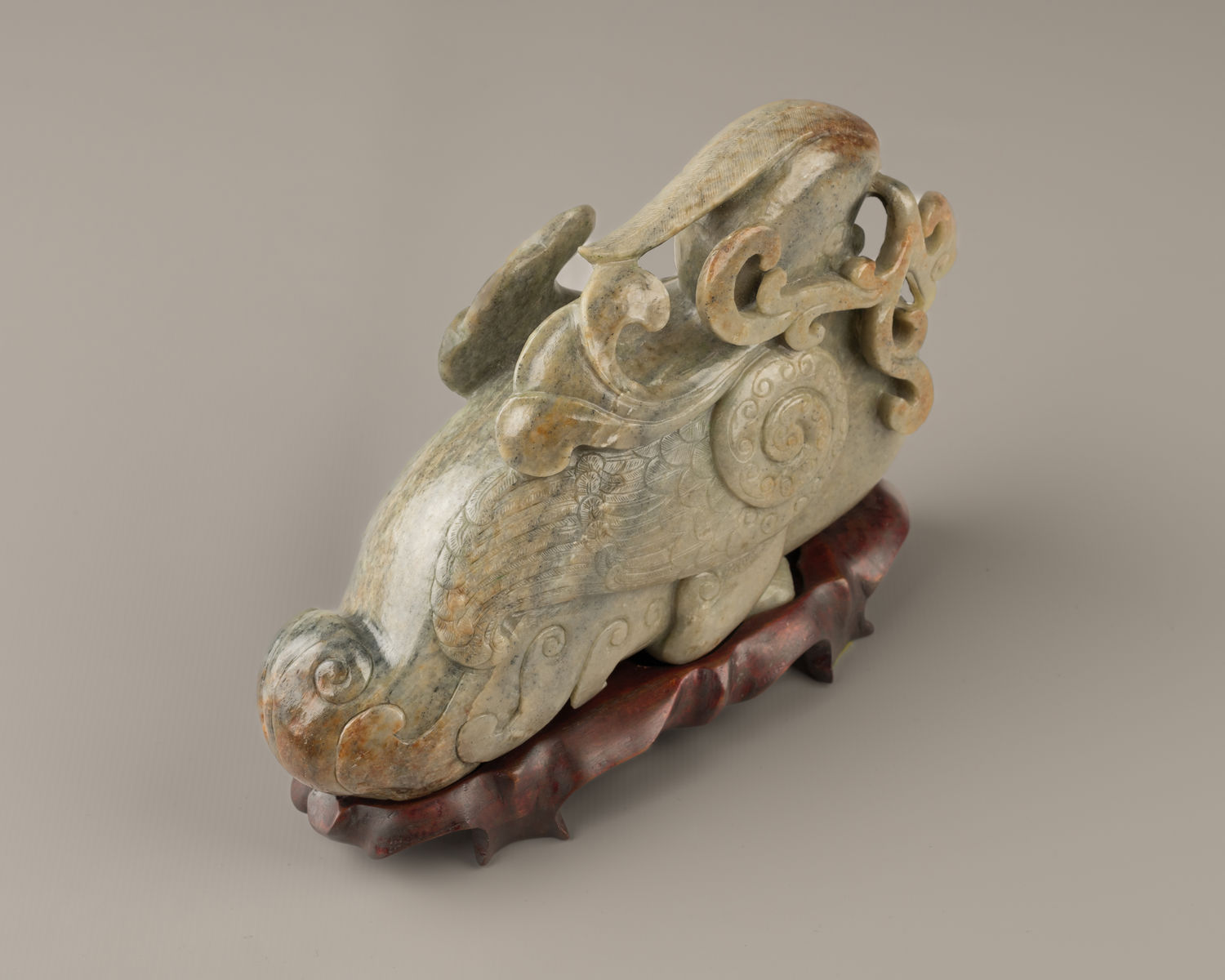 Jade Bird Figurine (Acc. No. 25.00017.000)