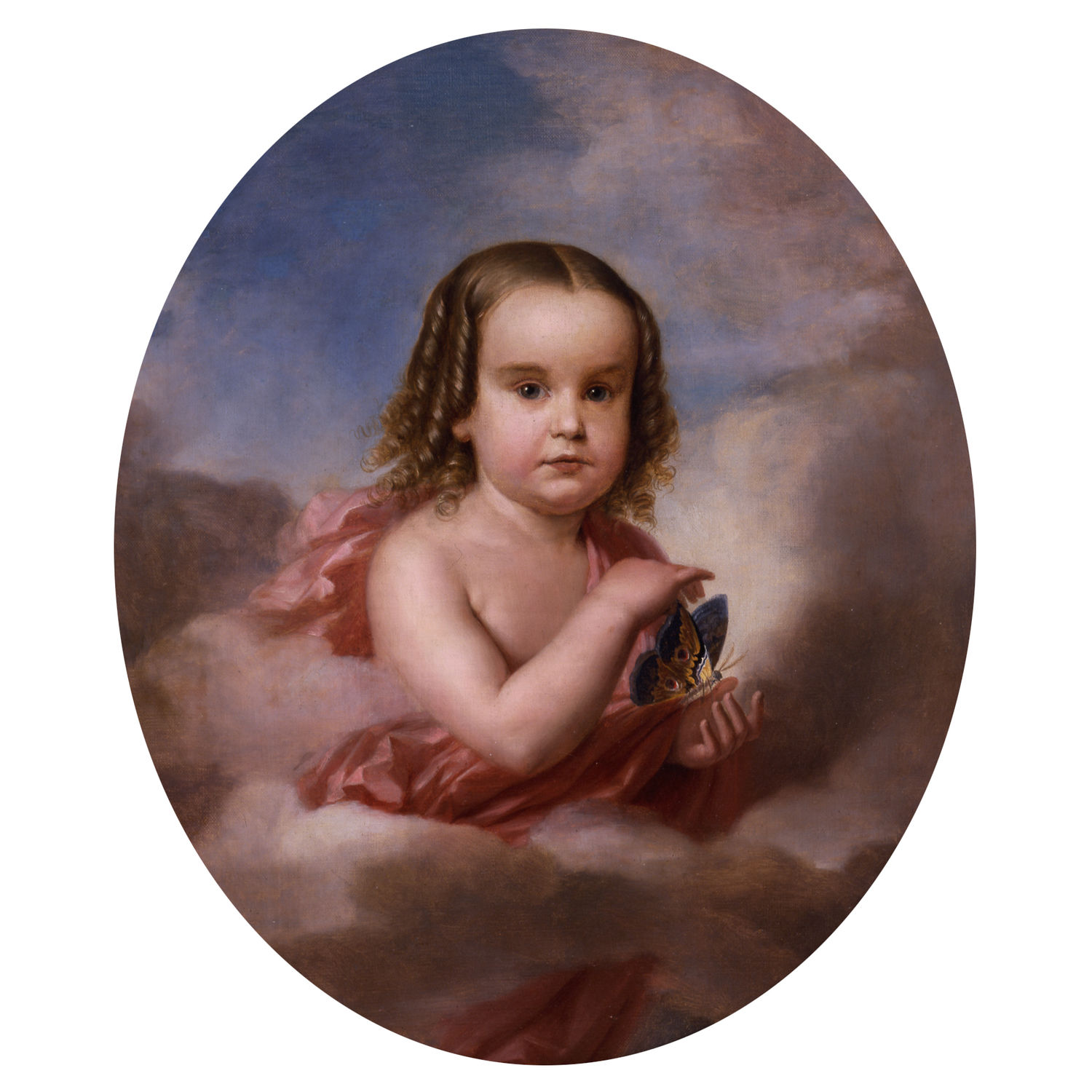 Portrait of a Child with Moth (probably Kate Bennitt) (Acc. No. 31.00018.000)