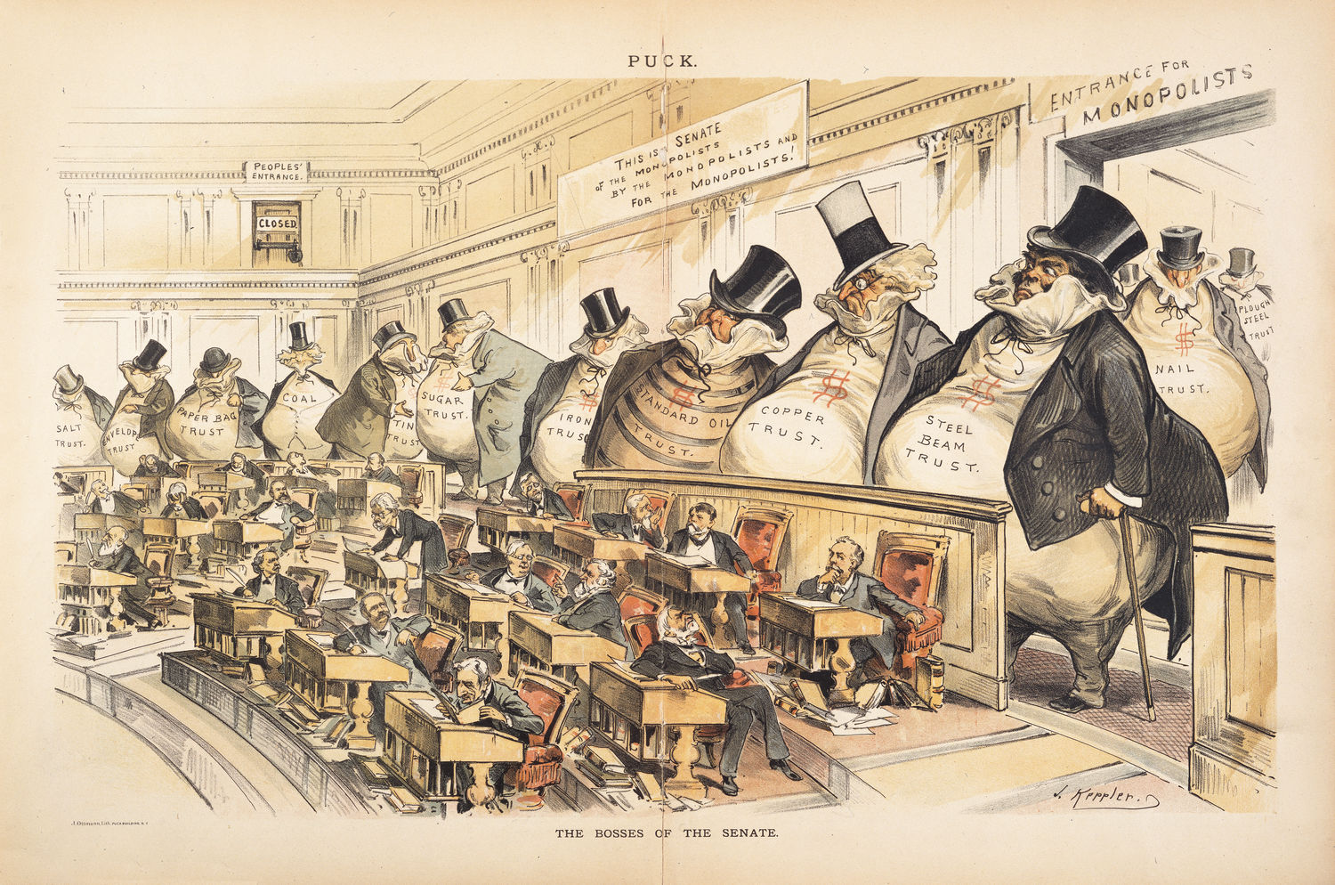 The Bosses of the Senate. (Acc. No. 38.00392.001)