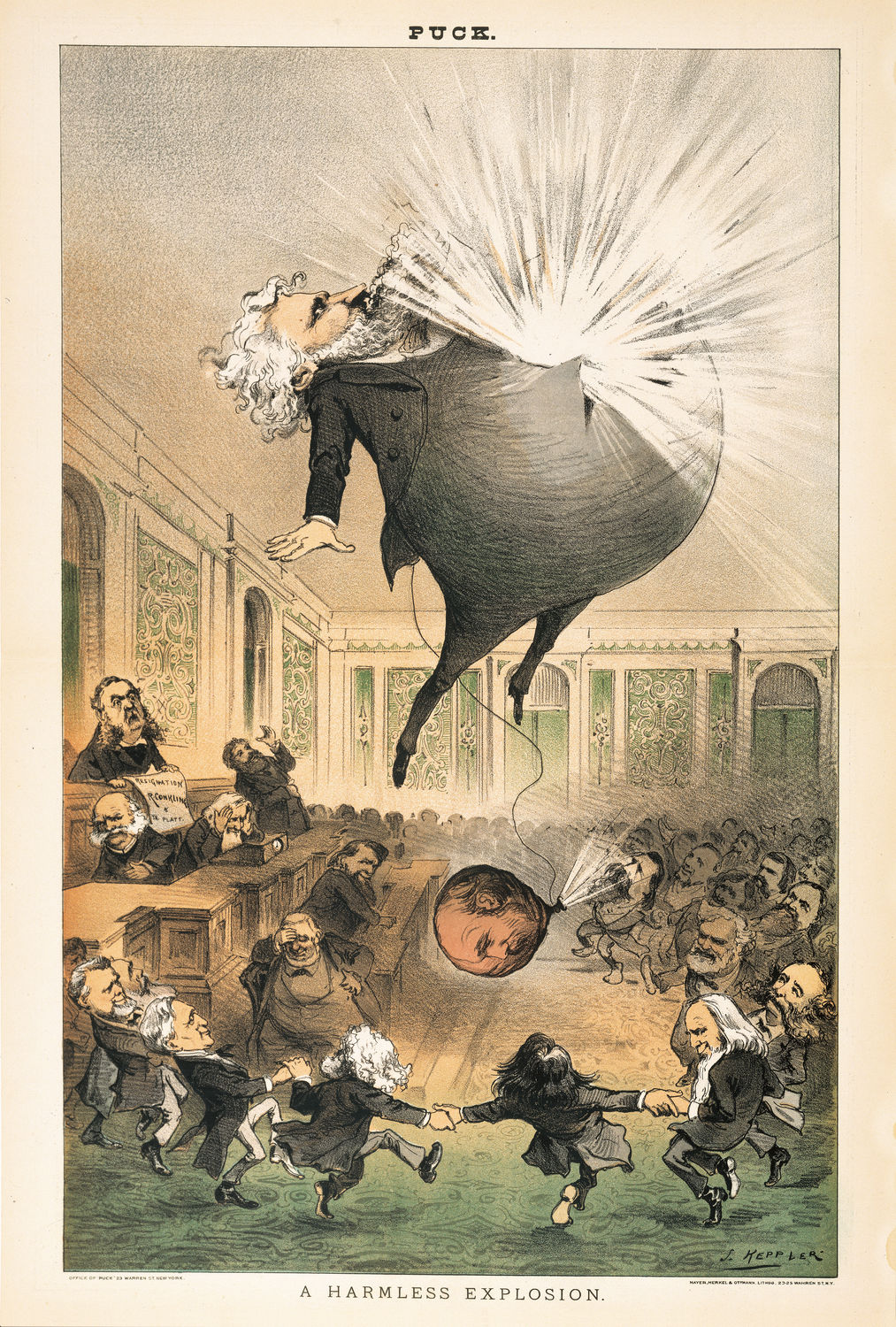 A Harmless Explosion. (Acc. No. 38.00521.002)