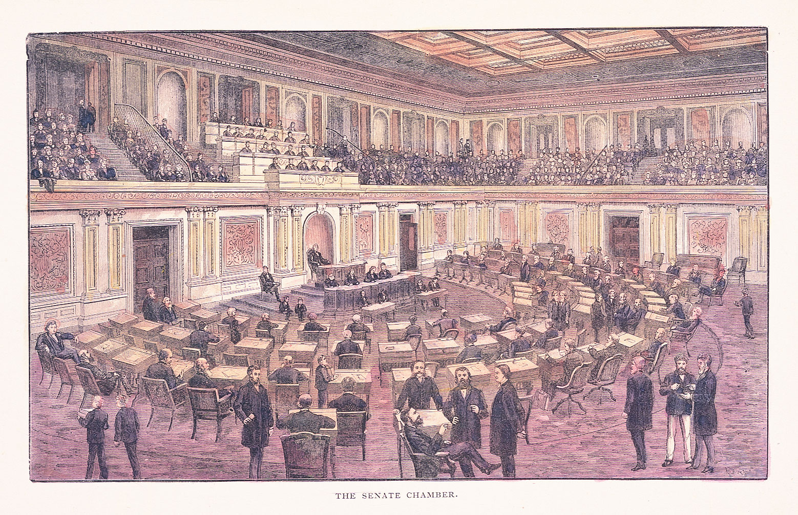 The Senate Chamber. (Acc. No. 38.00645.001)
