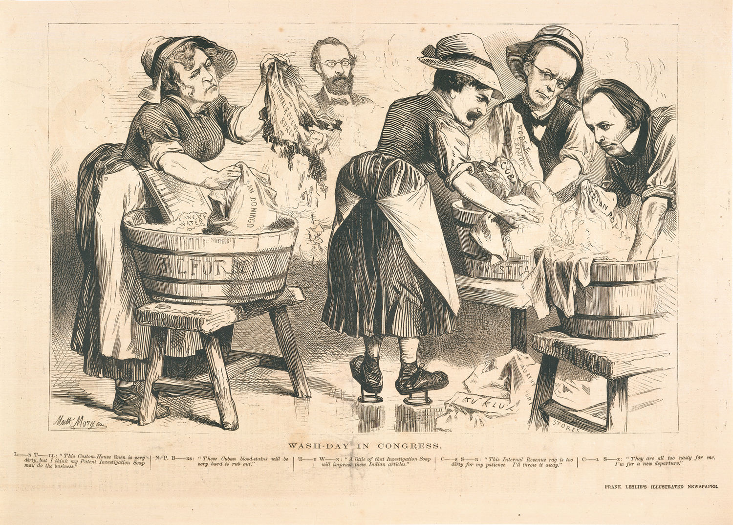Wash-Day in Congress. (Acc. No. 38.00675.001)