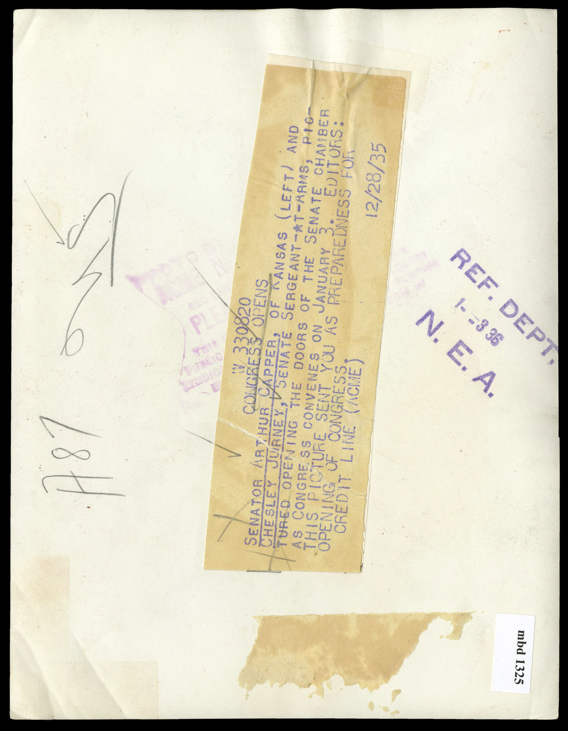 Congress Opens (Acc. No. 38.01187.001)