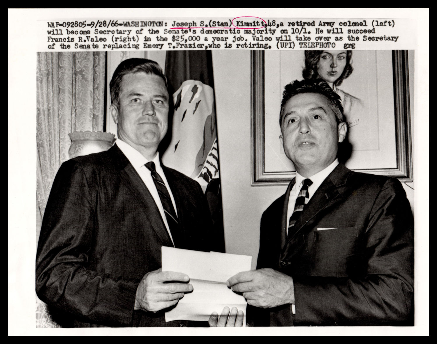 Joseph S. (Stan) Kimmitt (Acc. No. 38.01227.001)