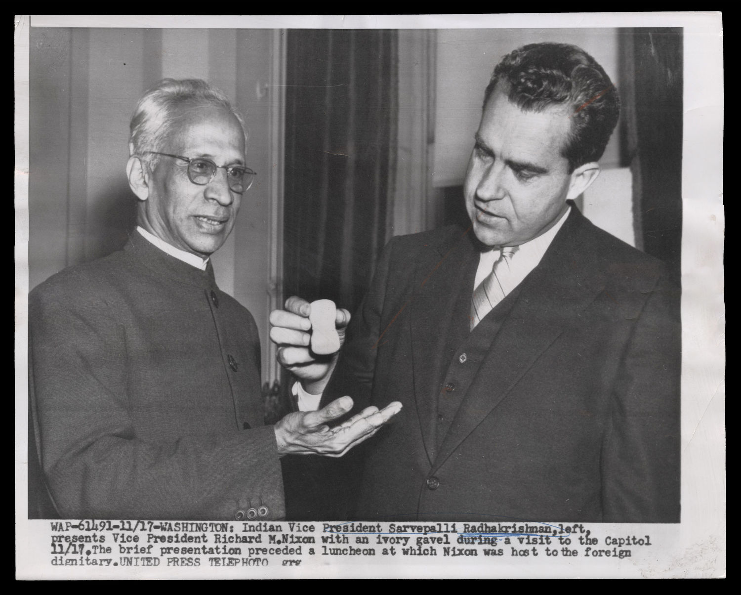 Indian Vice President Sarvepalli Radhakrishnan (Acc. No. 38.01229.001)