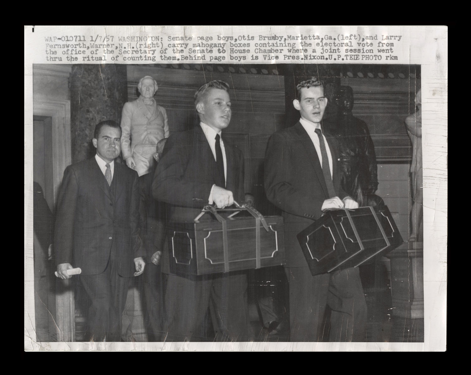 Senate Page Boys (Acc. No. 38.01233.001)