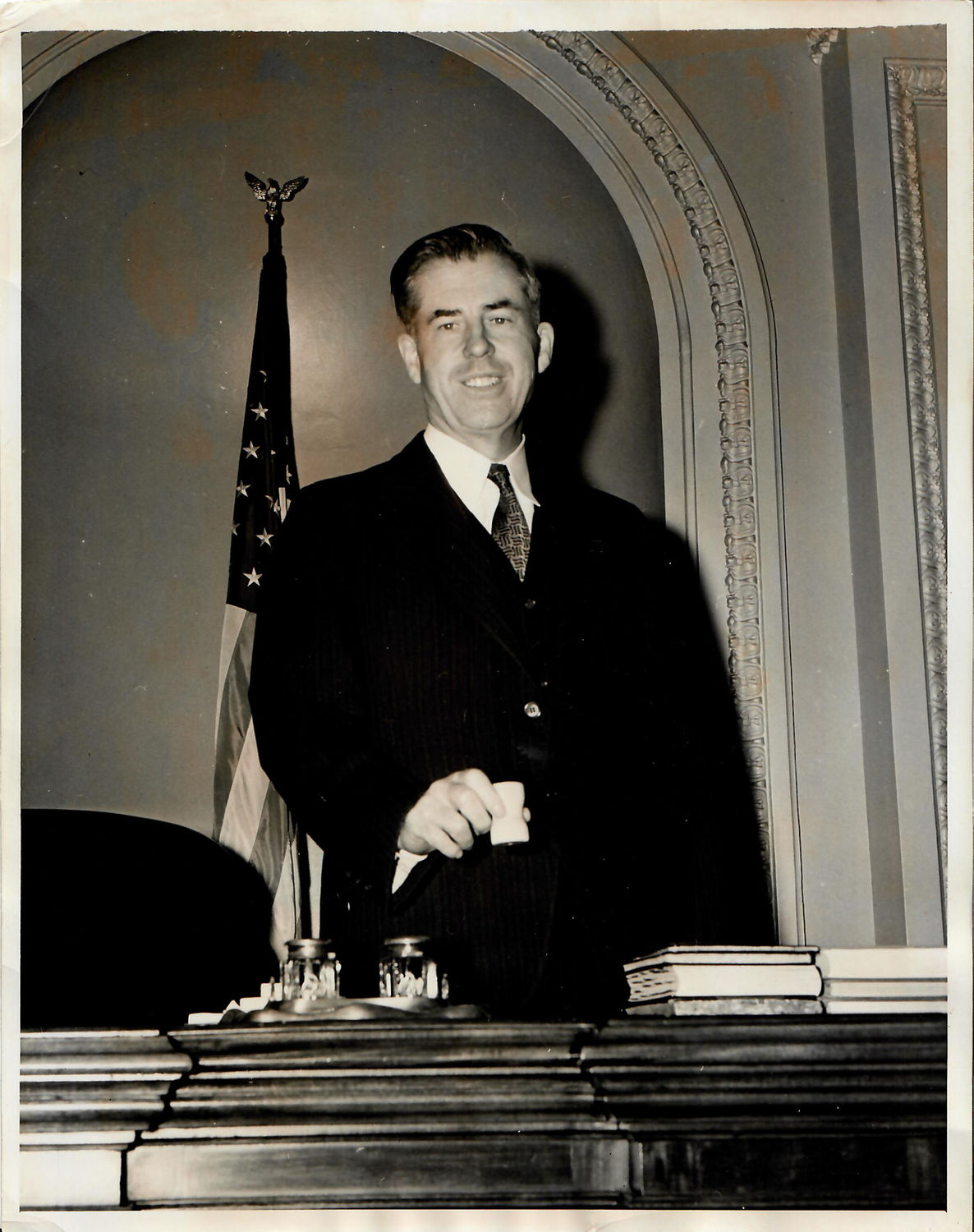 Wallace Assumes Duties as Senate President (Acc. No. 38.01320.001)