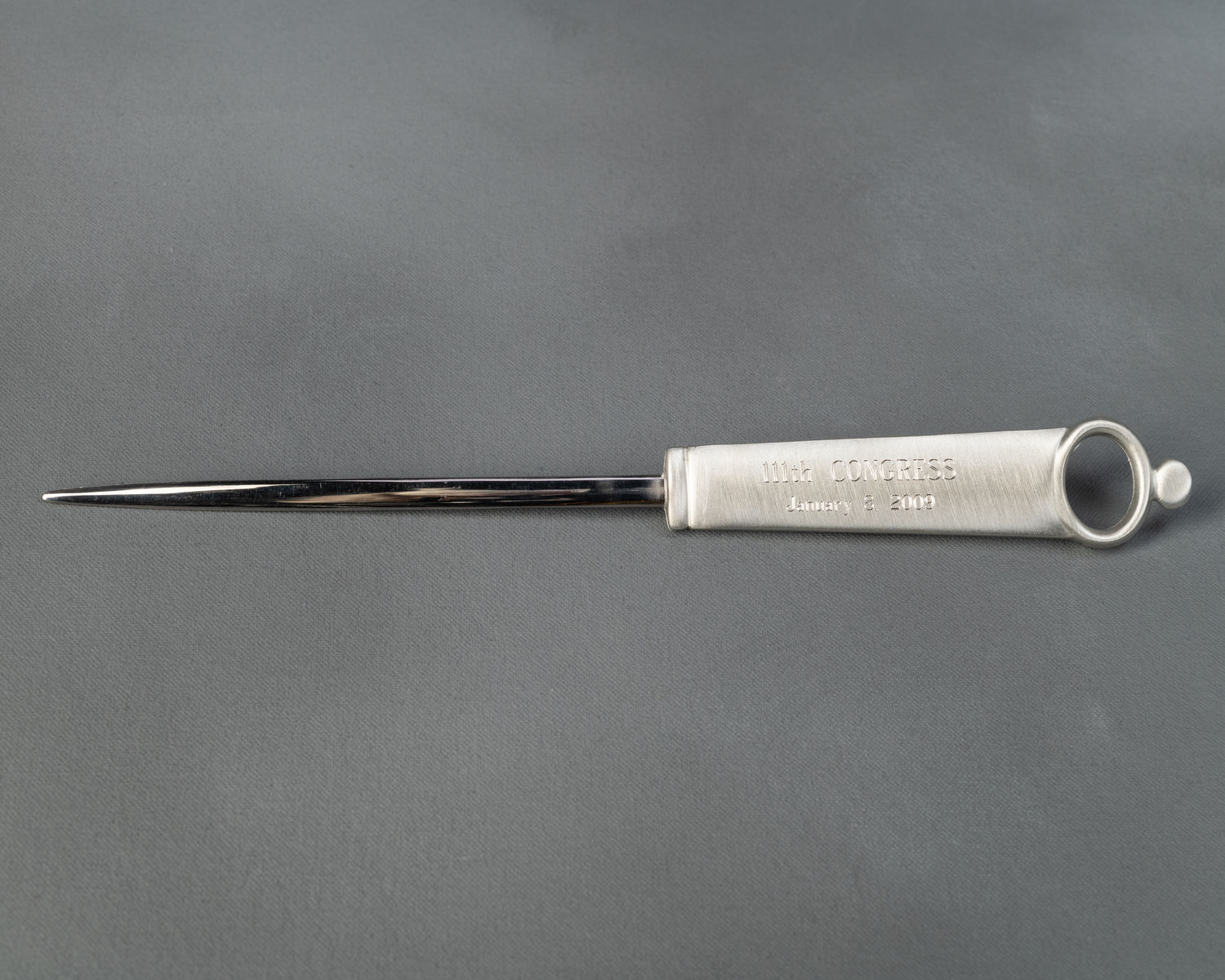 Letter Opener, Joint Session to Count Electoral Ballots, 111th Congress (Acc. No. 55.00007.000)