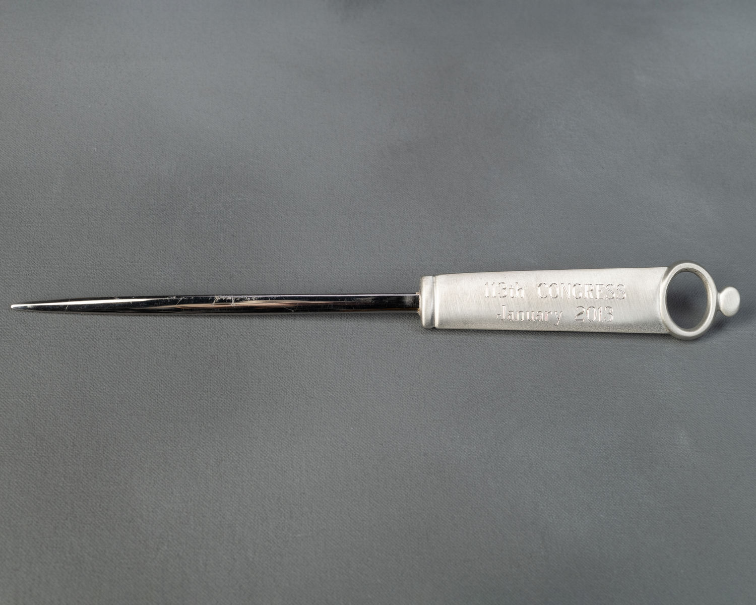 Letter Opener, Joint Session to Count Electoral Ballots, 113th Congress (Acc. No. 55.00008.001)