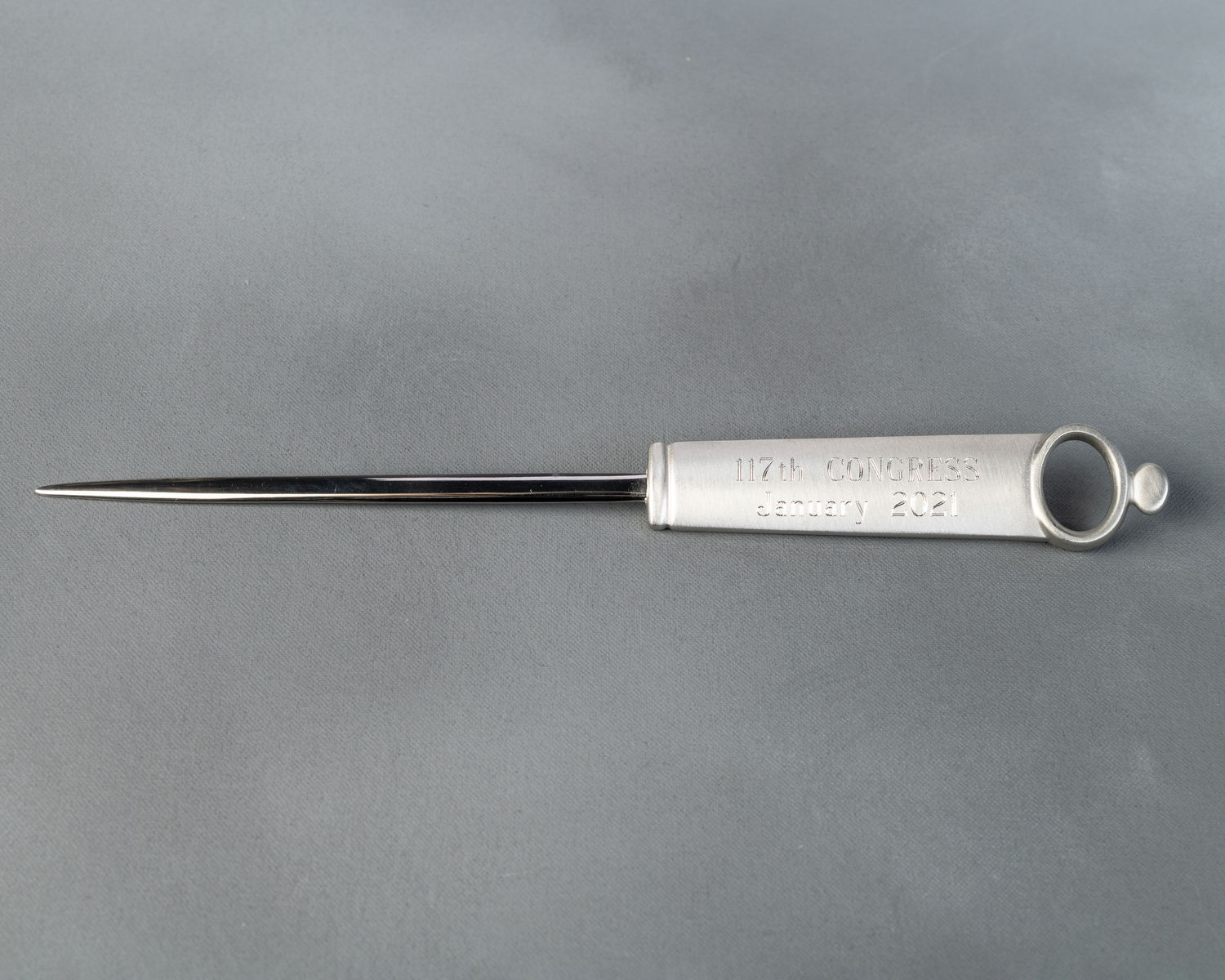 Letter Opener, Joint Session to Count Electoral Ballots, 117th Congress (Acc. No. 55.00011.001)