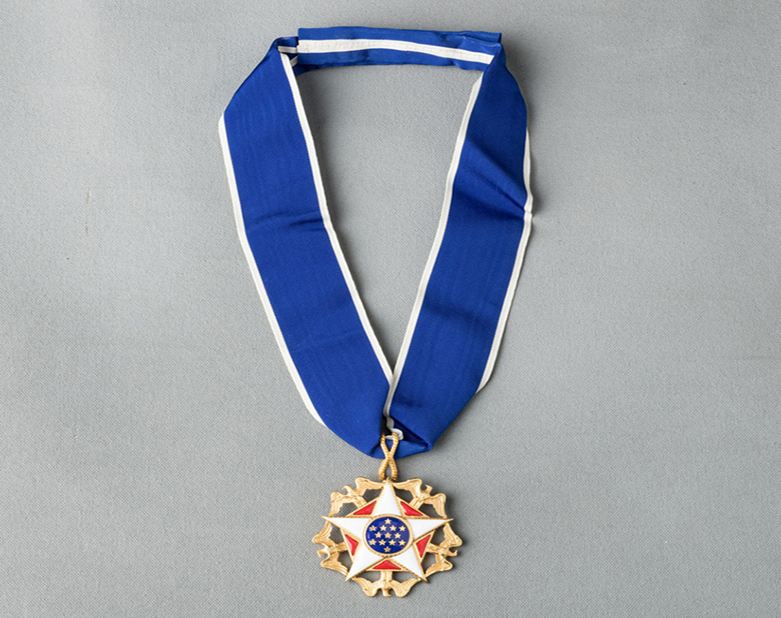 Presidential Medal of Freedom (Acc. No. 58.00036.001–005)