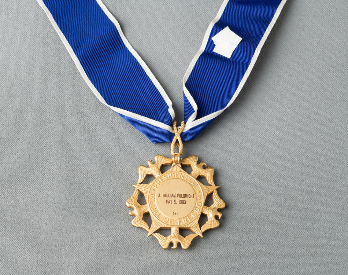 Presidential Medal of Freedom (Acc. No. 58.00036.001–005)