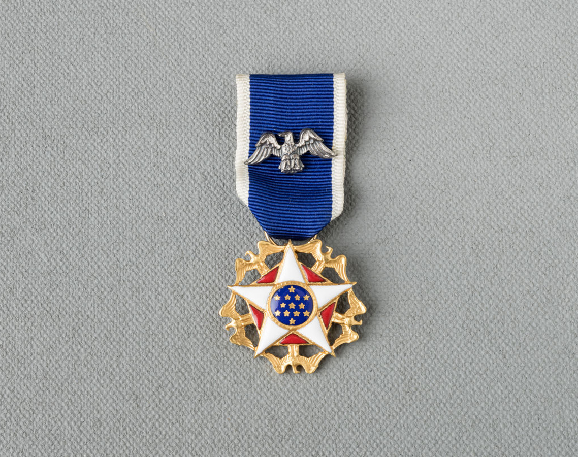 Presidential Medal of Freedom (Acc. No. 58.00036.001–005)