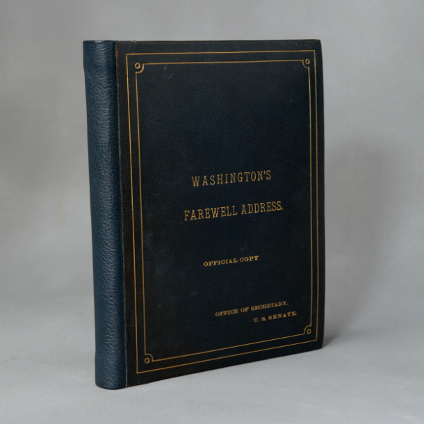 Journal of Senators Who Have Read Washington's Farewell Address in the Senate Chamber (Acc. No. 11.00017.001)