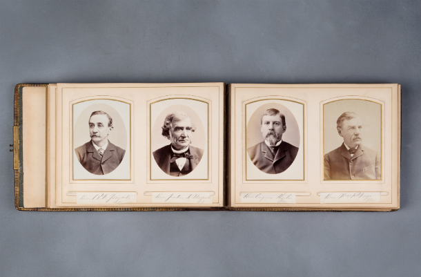 Album, Cabinet Card Portraits (Acc. No. 11.00060.000)