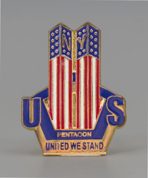 Commemorative 9/11 Pin, 2005 Inaugural Ceremonies (Acc. No. 11.00067.106b)