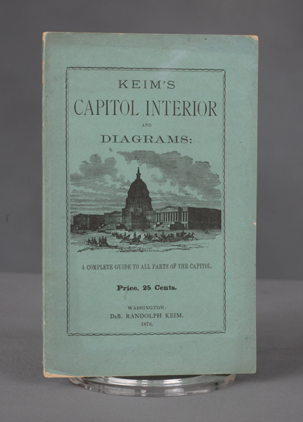Keim's Capitol Interior and Diagrams: A Complete Guide to All Parts of the Capitol (Acc. No. 14.00029.001)