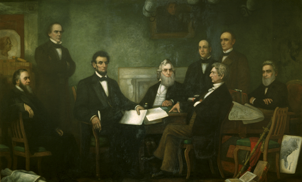 First Reading of the Emancipation Proclamation by President Lincoln (Acc. No. 33.00005.000)