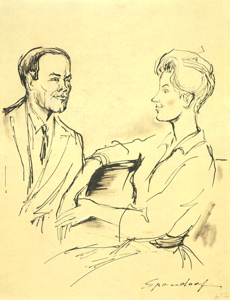 Inga Swenson and Henry Fonda (Acc. No. 37.00040.000)