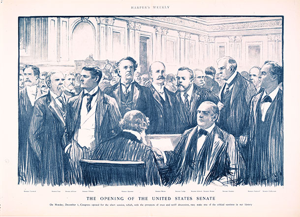 The Opening of the United States Senate (Acc. No. 38.00135.001)