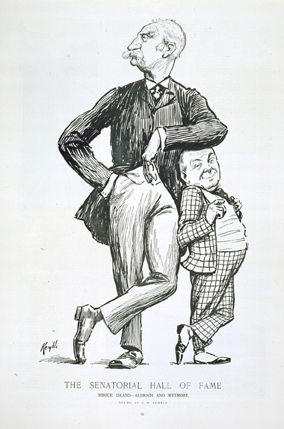 The Senatorial Hall of Fame / Rhode Island&mdash;Aldrich and Wetmore (Acc. No. 38.00175.001)