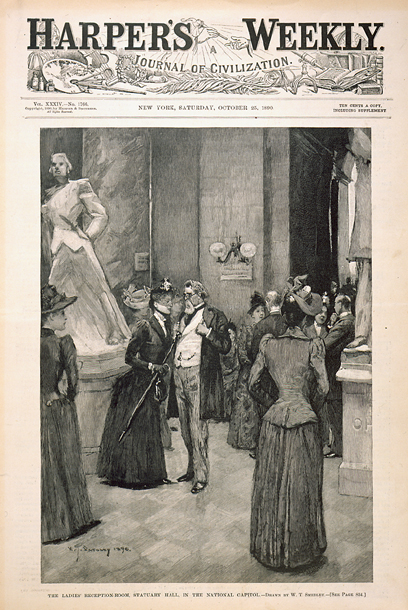 The Ladies' Reception-Room, Statuary Hall, in the National Capitol. (Acc. No. 38.00335.001)
