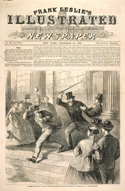 Summary Ejectment of One of the Un-Reconstructed from the Capitol at Washington, D.C. (Acc. No. 38.00363.001)