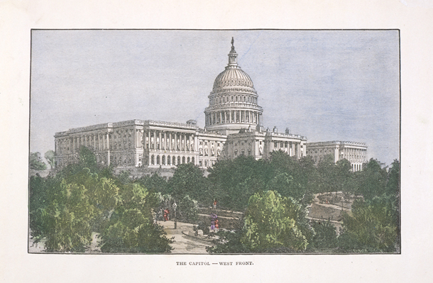 The Capitol &mdash; West Front. (Acc. No. 38.00425.001)
