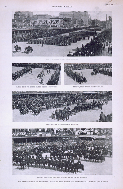 The Inauguration of President McKinley&mdash;The Parade on Pennsylvania Avenue. (Acc. No. 38.00442.001)