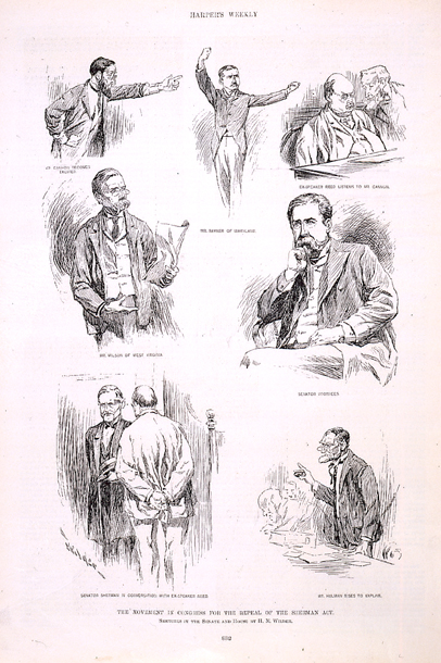 The Movement in Congress for the Repeal of the Sherman Act. (Acc. No. 38.00589.002)