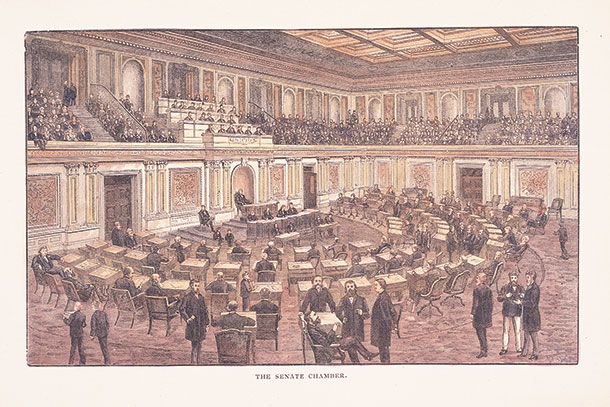 The Senate Chamber. (Acc. No. 38.00645.001)