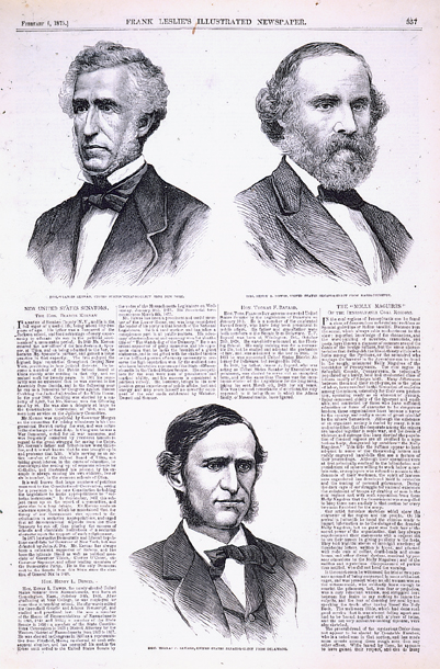 New United States Senators. (Acc. No. 38.00695.001)