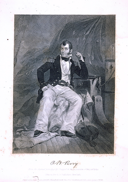 "I'll Fetch Him Up!" Commodore [Oliver H.] Perry Leaving the Lawrence for the Niagara. (Acc. No. 38.00732.001)