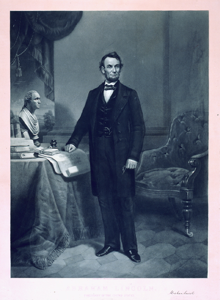 Abraham Lincoln.  (Acc. No. 38.00796.001)