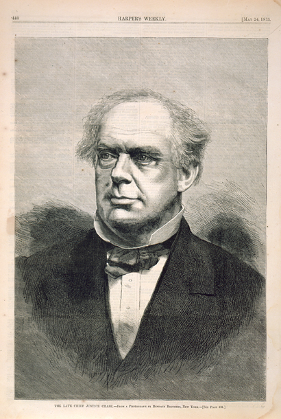 The Late Chief Justice [Salmon P.] Chase. (Acc. No. 38.00816.001)