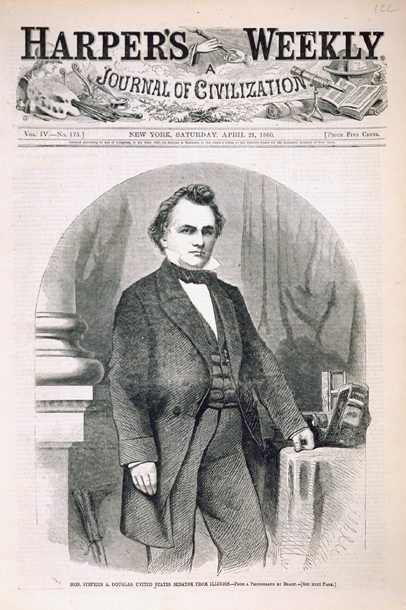 Hon. Stephen A. Douglas, United States Senator from Illinois. (Acc. No. 38.00817.001)