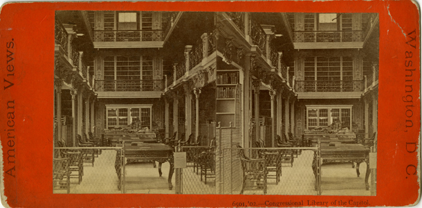 Congressional Library of the Capitol. (Acc. No. 38.01059.001)