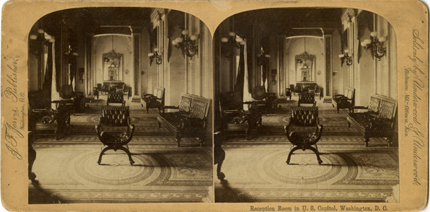 Reception Room in U.S. Capitol, Washington, D.C. (Acc. No. 38.01076.002)
