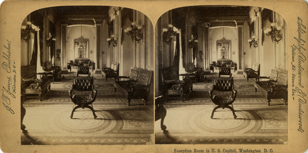 Reception Room in U.S. Capitol, Washington D.C. (Acc. No. 38.01076.003)