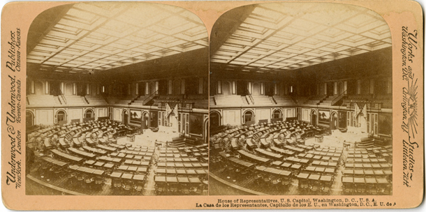 House of Representatives, U.S. Capitol, Washington, D.C., U.S.A. (Acc. No. 38.01129.001)